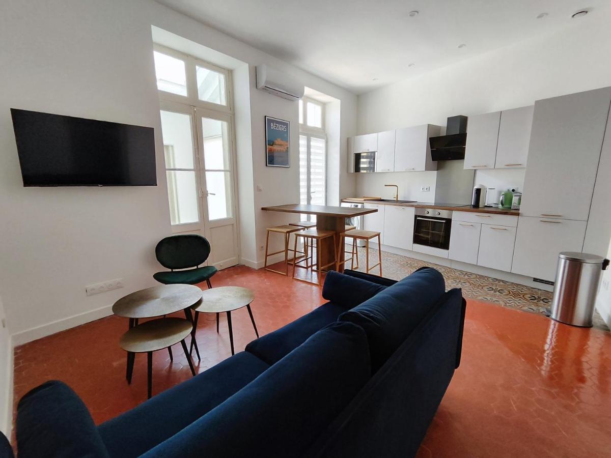 Beautiful Apartments & Loft In Beziers Center Bagian luar foto